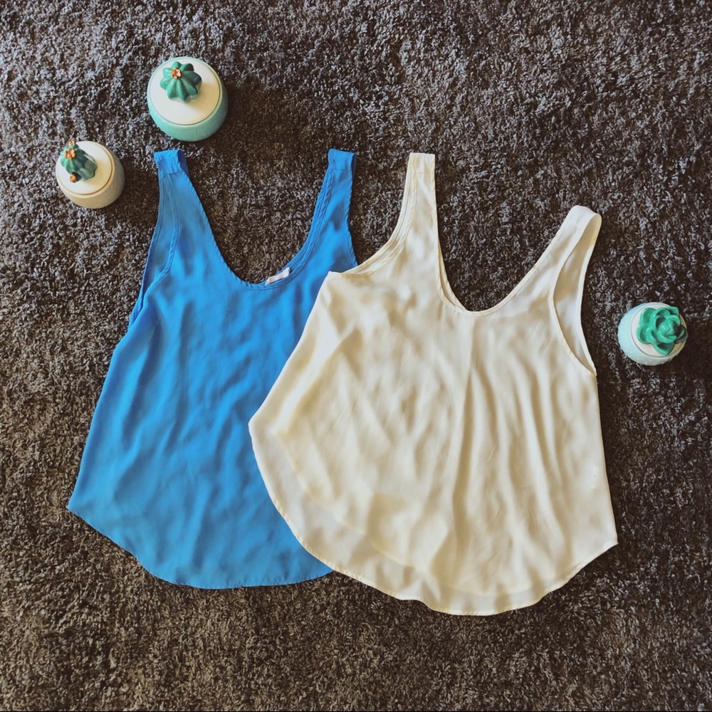 Two Lush Blouses Small & Medium
